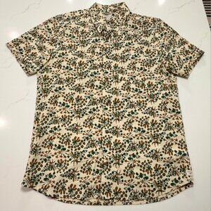 Toad & Co Men's Short Sleeve Button Down Shirt - Medium